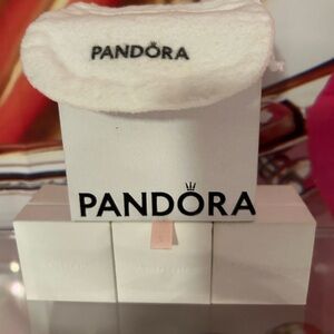 PANDORA Boxes and Dust Bag, Pre-loved.